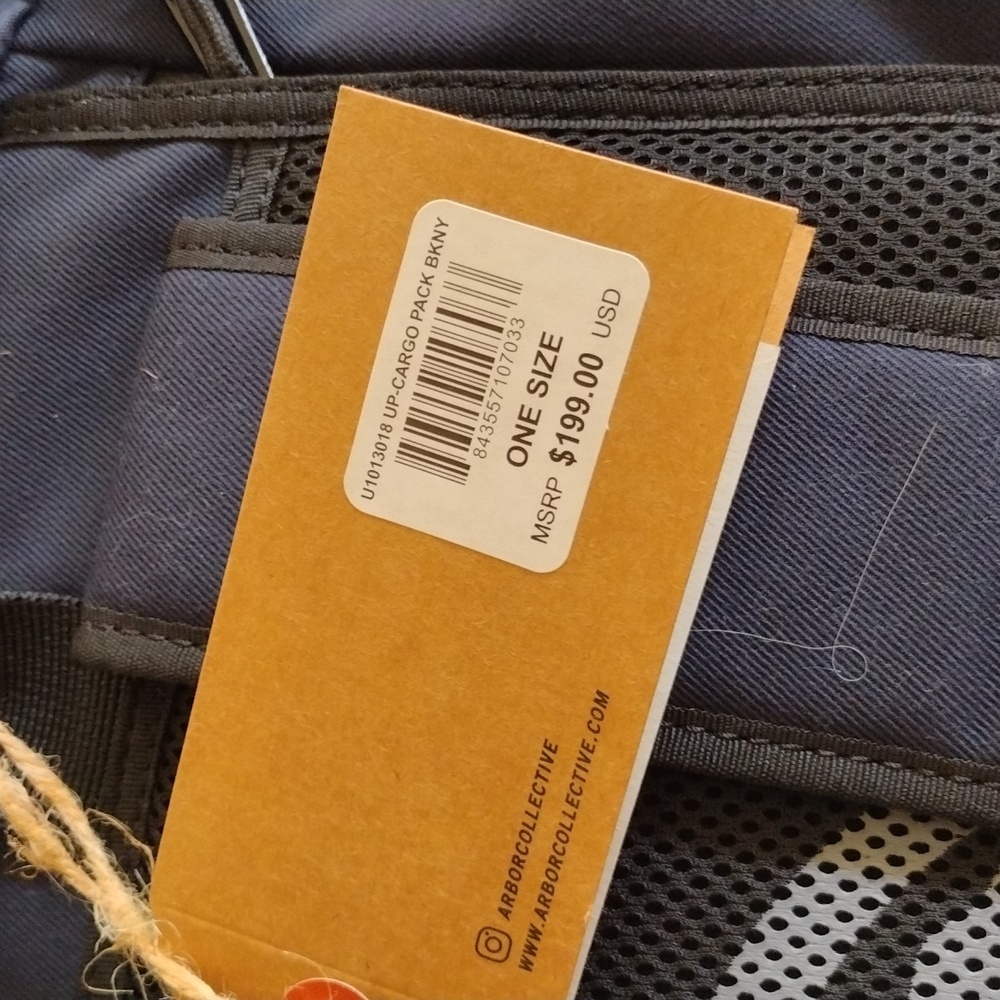 Arbor Cargo Roll top backpack NWT - Picture 10 of 11
